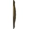 Ekena Millwork Luton Ceiling Medallion (Fits Canopies up to 3 1/2"), Hand-Painted Brass, 21"OD x 2"P CM21LUBRS - alternate 6